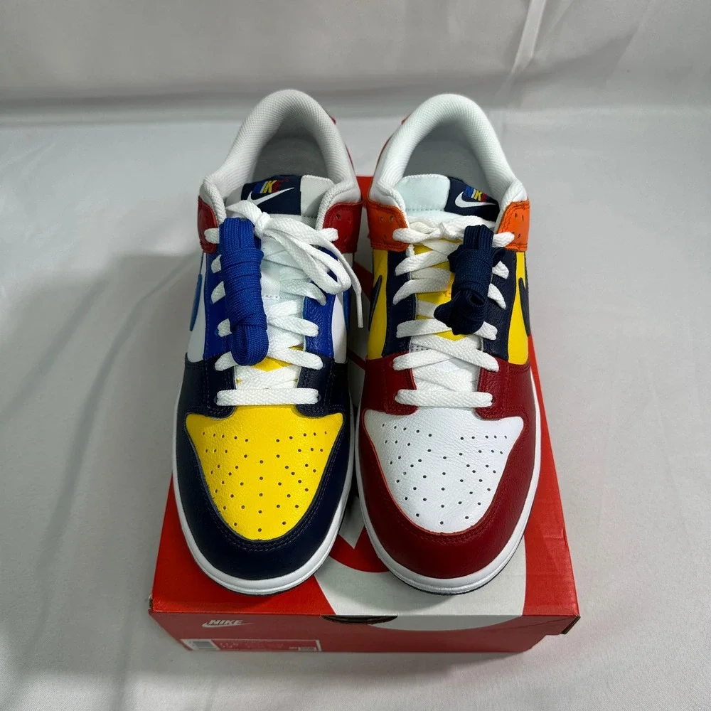 Nike Dunk Low JP QS What The CO.JP Mens 11.5 Midnight Navy Varsity‎ Maize IB2051